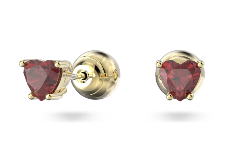 Pendientes Stilla Corazones Rojos 5639133