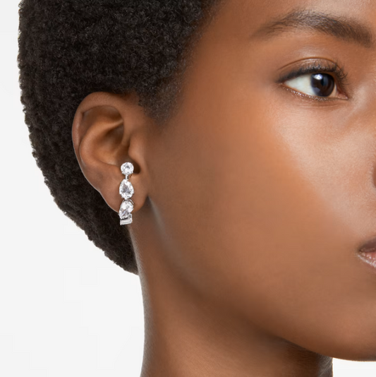 Pendientes Ear Cuff Gema Blanca 5639331