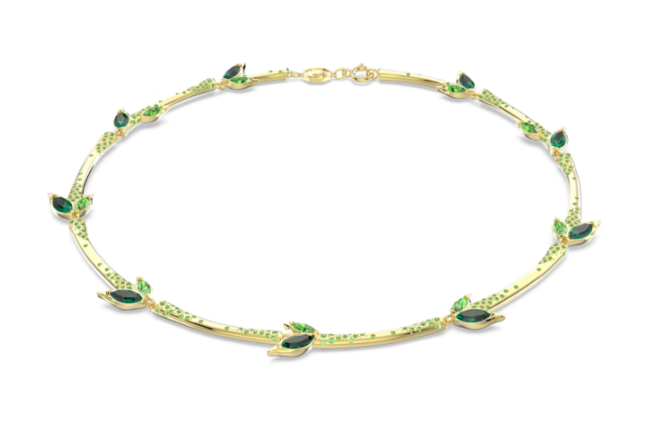 Collar Dorado Dellium Verde Bambú 5645367