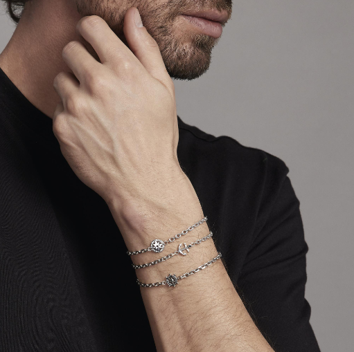 Bracciale Uomo a Maglia 533576