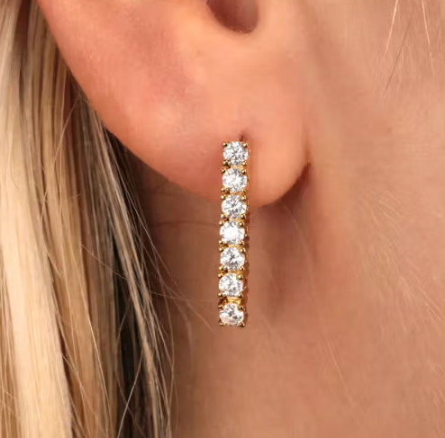 Pendientes colgantes brillantes SAQF28