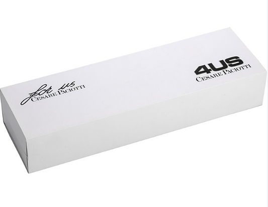 Bracciale Uomo 4US in Argento e Ceramica Nera 4UBR5030