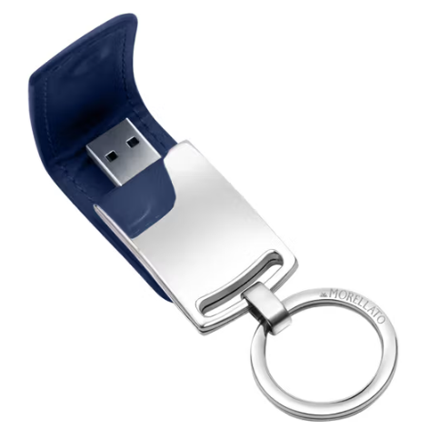Portachiavi Uomo Memory Blu SU4916