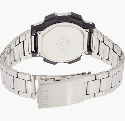 Orologio Uomo Bracciale In Acciaio Inox AE-1000WD-1AVEF