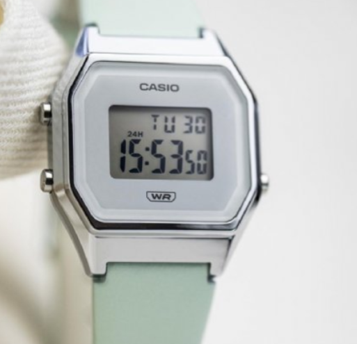 Reloj Digital Mujer Con Correa Verde Menta LA680WEL-3EF