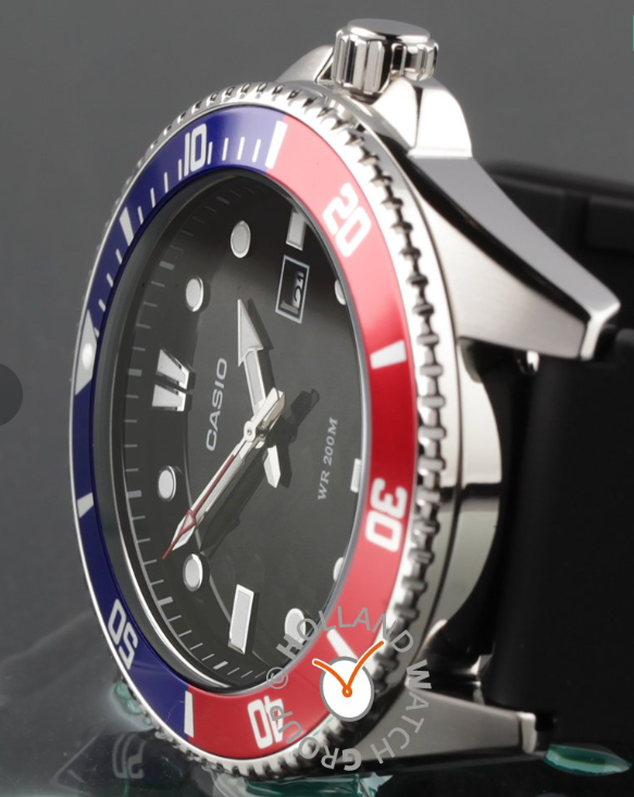 Orologio Uomo Nero, Blu e Rosso MDV-107-1A3VEF