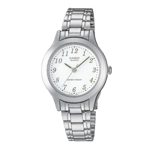 Reloj Mujer Acero y Blanco LTP-1128PA-7BEG