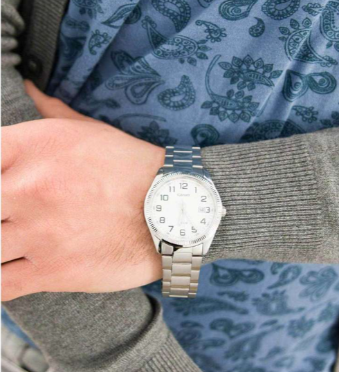 Reloj Hombre En Acero MTP-1302PD-7BVEF