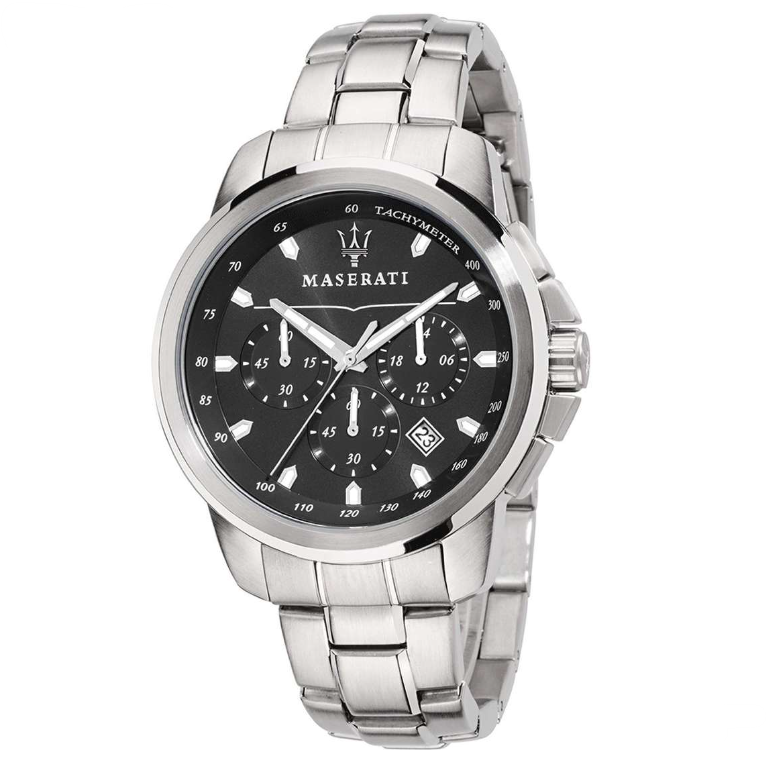 Orologio Uomo Cronografo Acciaio e Nero R8873621001