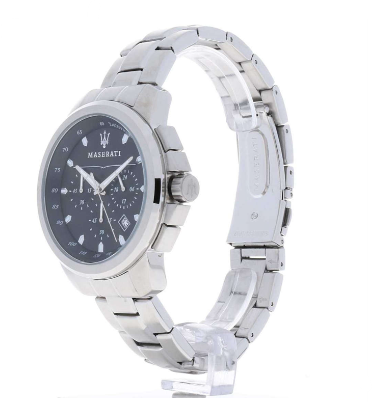 Orologio Uomo Cronografo Acciaio e Nero R8873621001