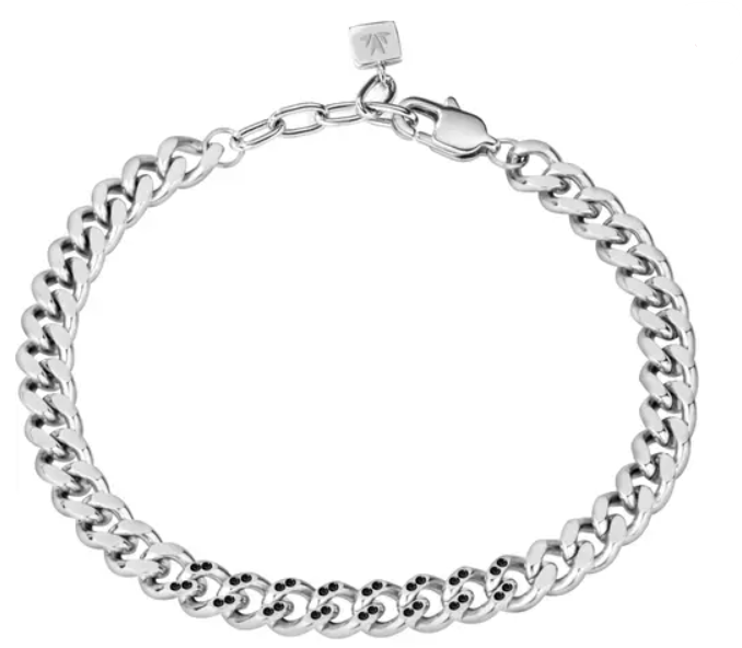Pulsera Hombre Vela Piedra Negra SAHC14
