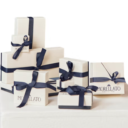 Anello in Acciaio con Cristalli Bianco e Blu SAVY21