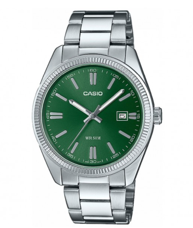 Orologio Uomo Acciaio e Verde Scuro MTP-1302PD-3AVEF