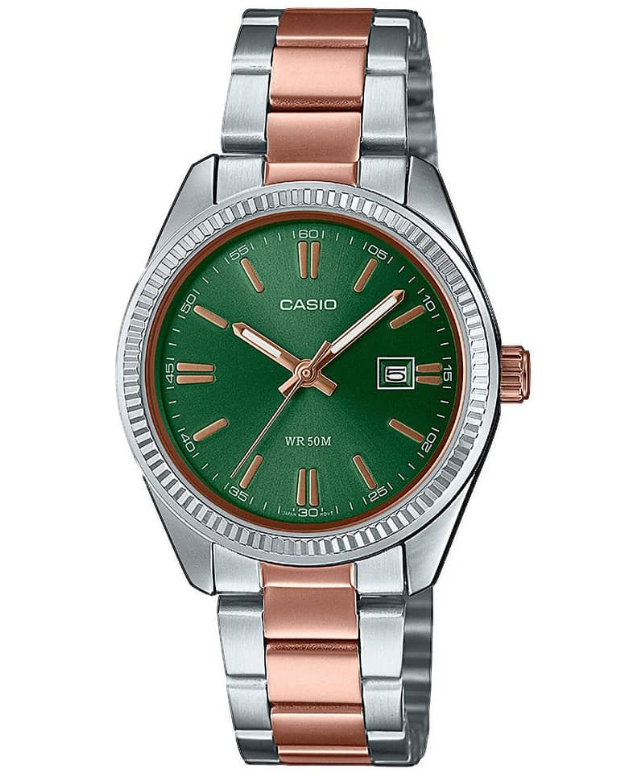 Orologio Donna Acciaio, Rosato e Verde LTP-1302PRG-3AVEF