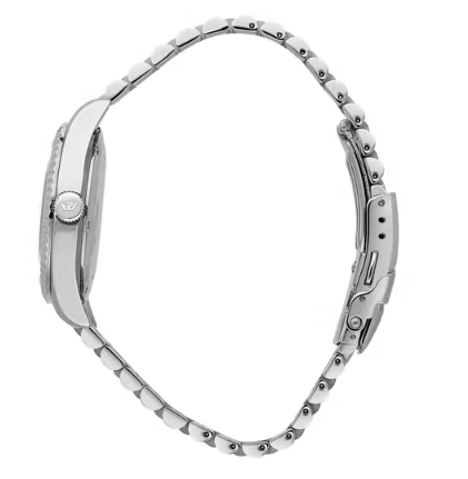 Reloj Mujer Caribe Plata y Negro R8253597586