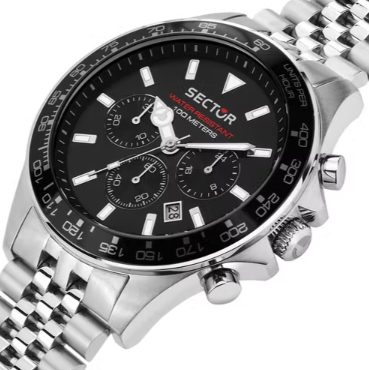 Orologio Uomo 230 Silver e Nero R3273661033