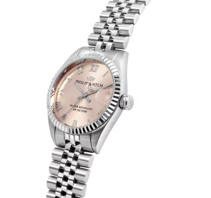 Reloj Mujer Caribe Acero y Rosa R8253597599