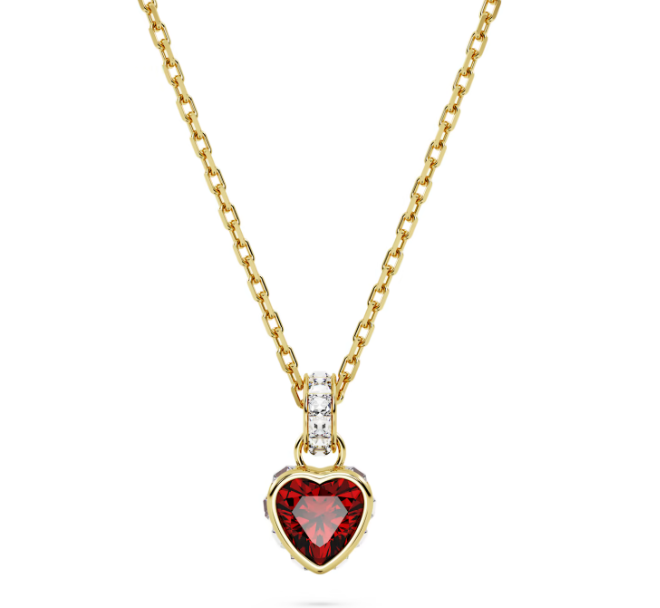Collana Pendente Stilla Cuore Rosso 5648750