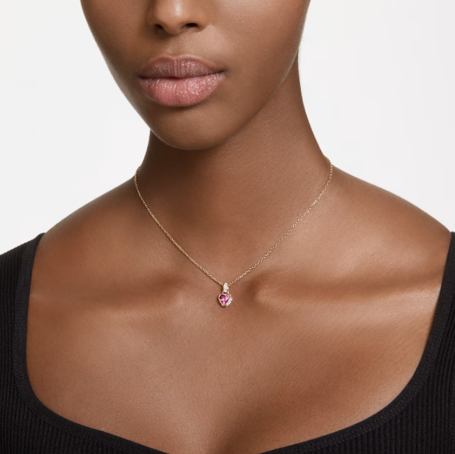 Collana Pendente Stilla Cuore Rosso 5648750