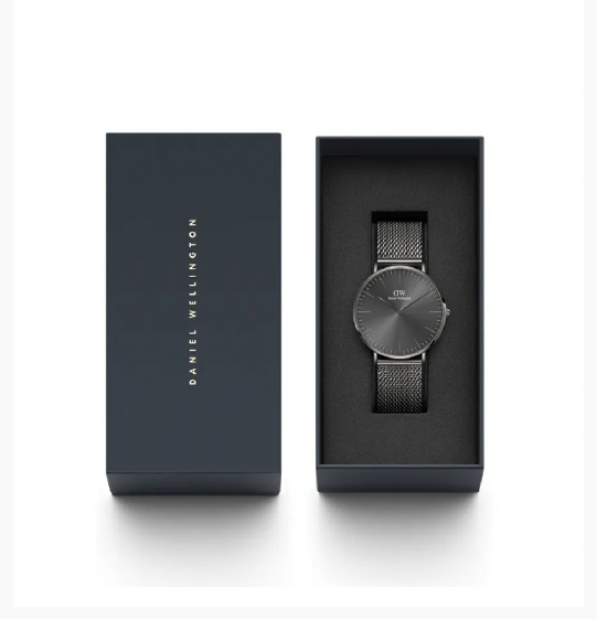 Reloj Classic Mesh Grafito Hombre DW00100630