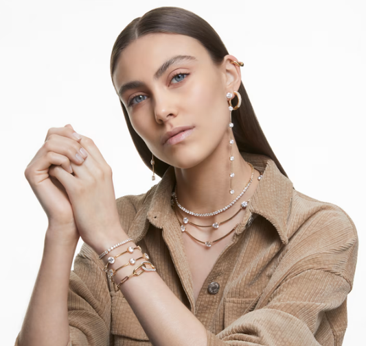 Collana Tennis Deluxe Dorata 5511545