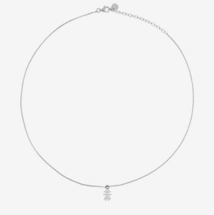 Collar I Sogni Son Desideri Cadena Niña Rodio GR-1SOGG MC GIRL RH