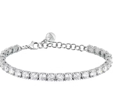 Pulsera Tesori Tennis de Plata con Circonitas SAIW124
