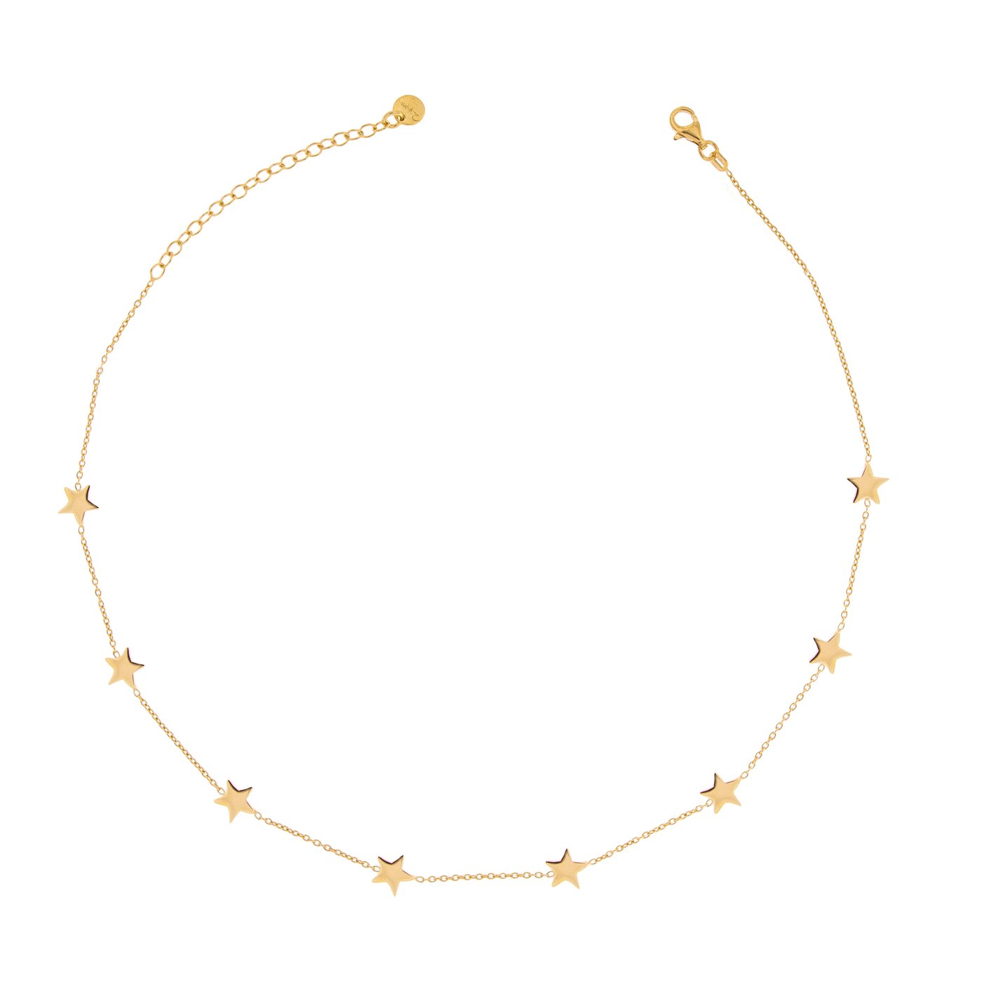 Collar Cadena Ocho Estrellas GR-CAT 8STE AU