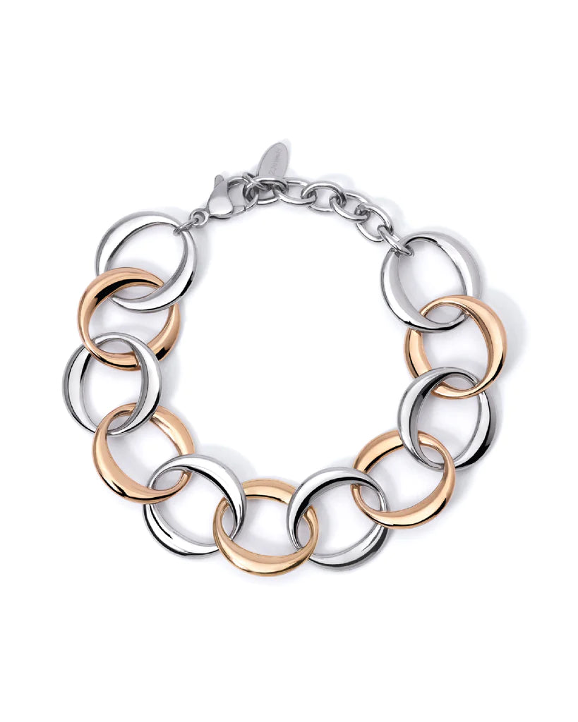 Pulsera Artemide en Plata y Rosado 232351