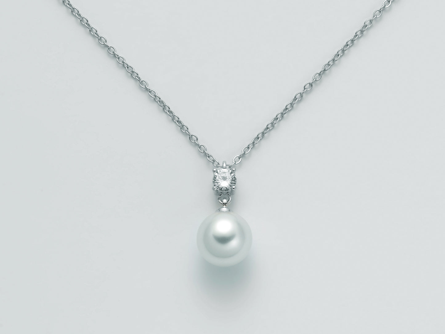 Collana Pearl Argento KCLD3908B