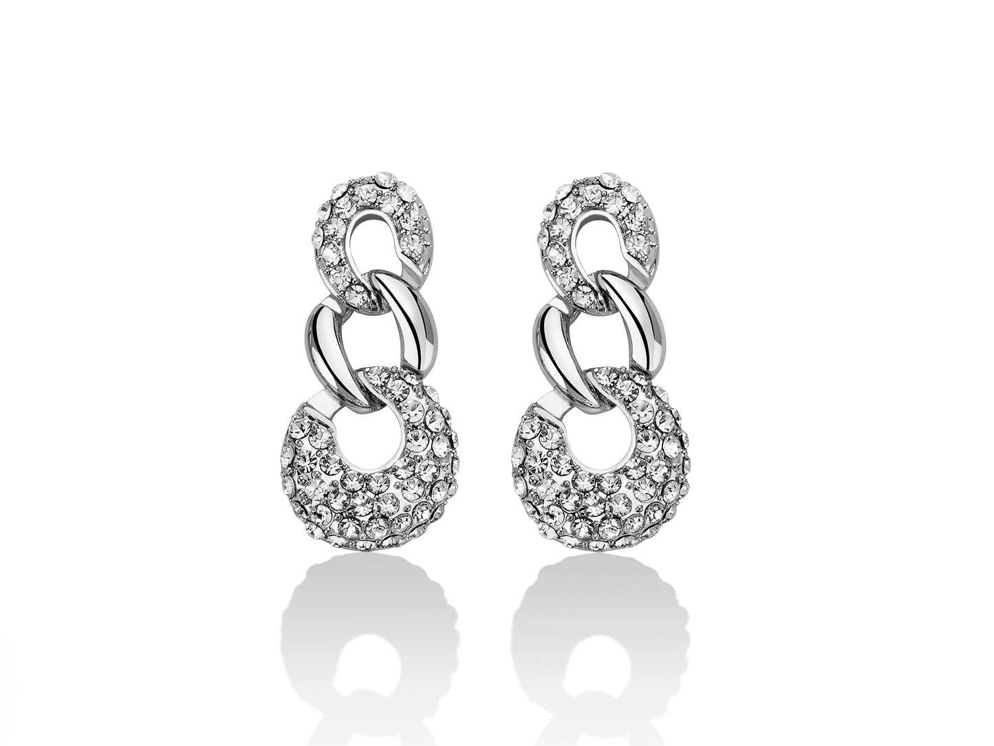 Orecchini Design con Zirconi KERD2033B