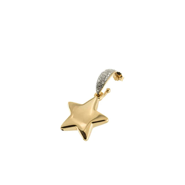 Orecchino Mono Go Big Stella Small e Zirconi OR-GB M2 STE AU