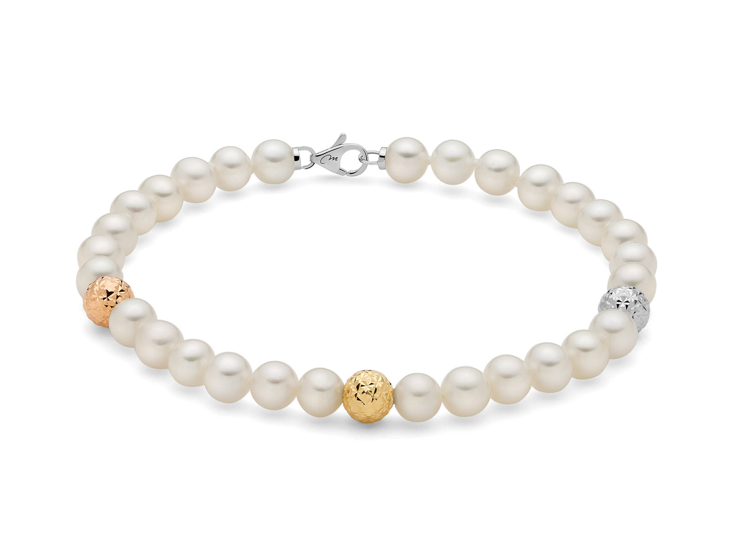 Bracciale Perle 6mm Boule e Fantasia PBR2838V