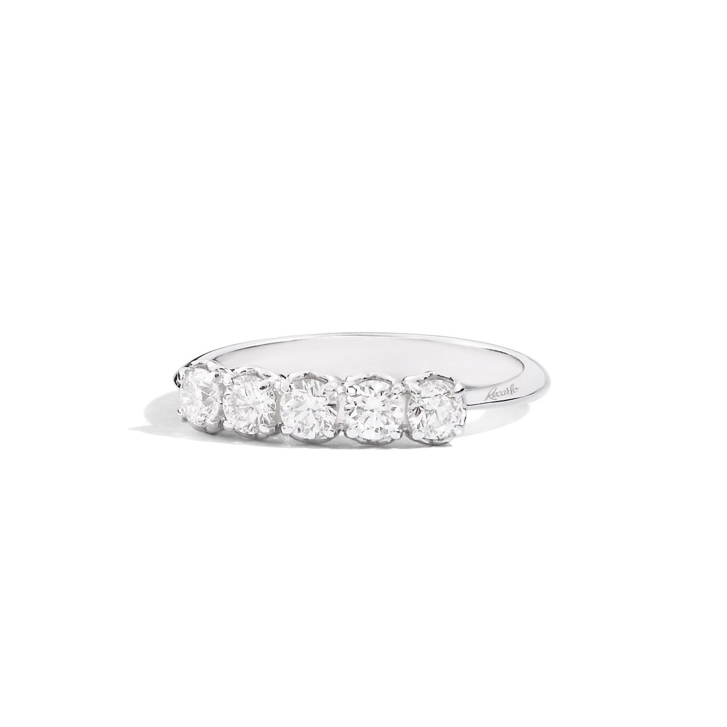Anello 5 Pietre Anniversary Con Diamanti R01MZ734