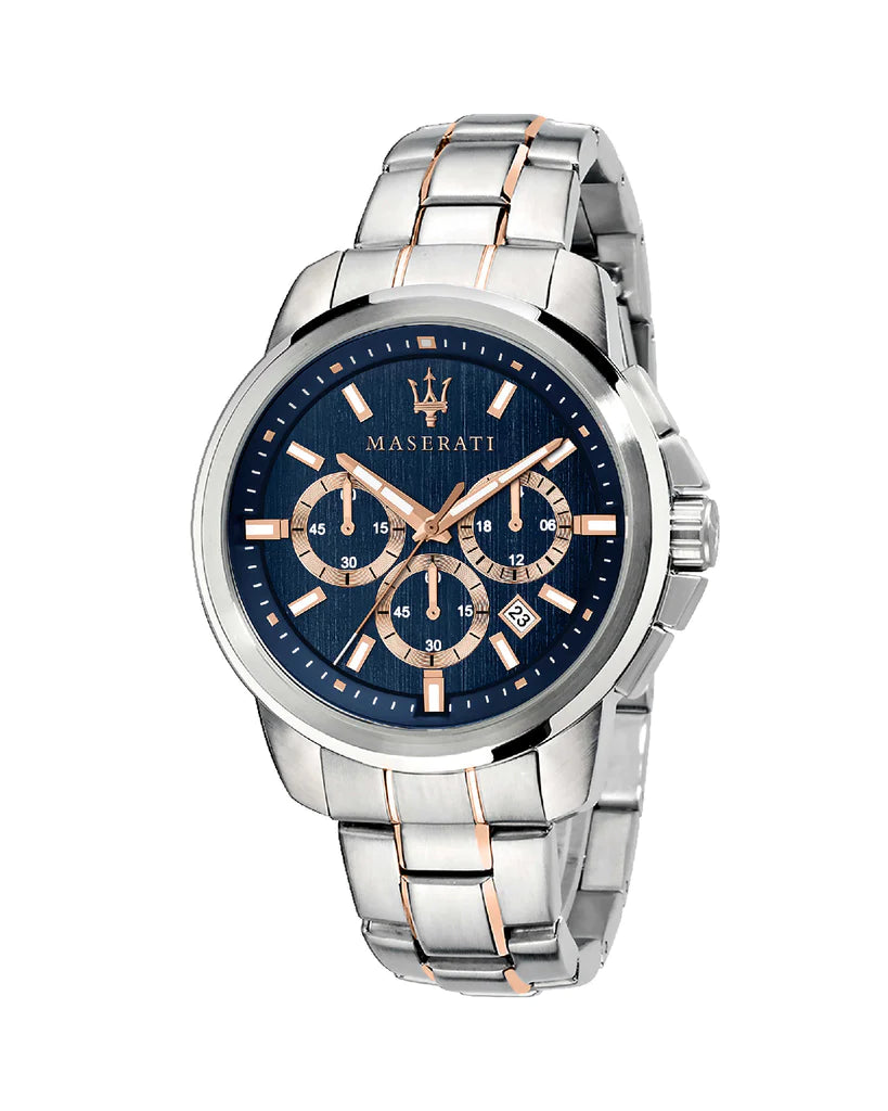 Orologio Uomo Cronografo Successo Acciaio e Blu R8873621008