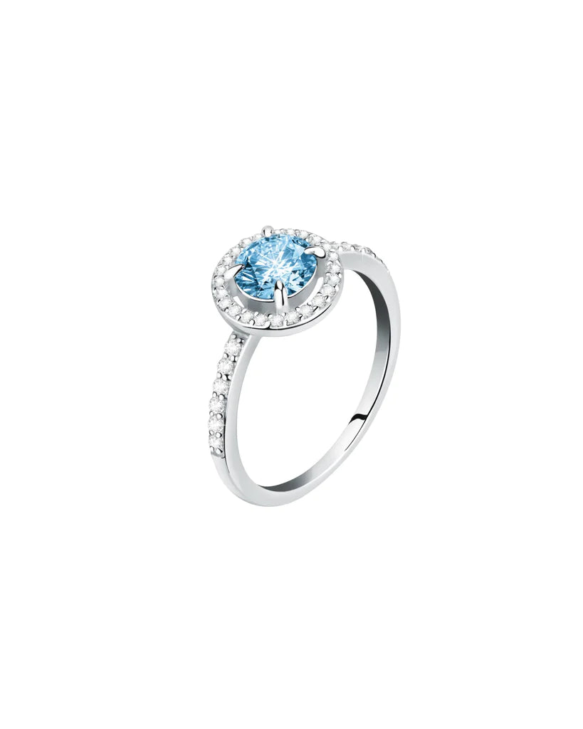 Anello Tesori Perla Acquamarina SAIW97
