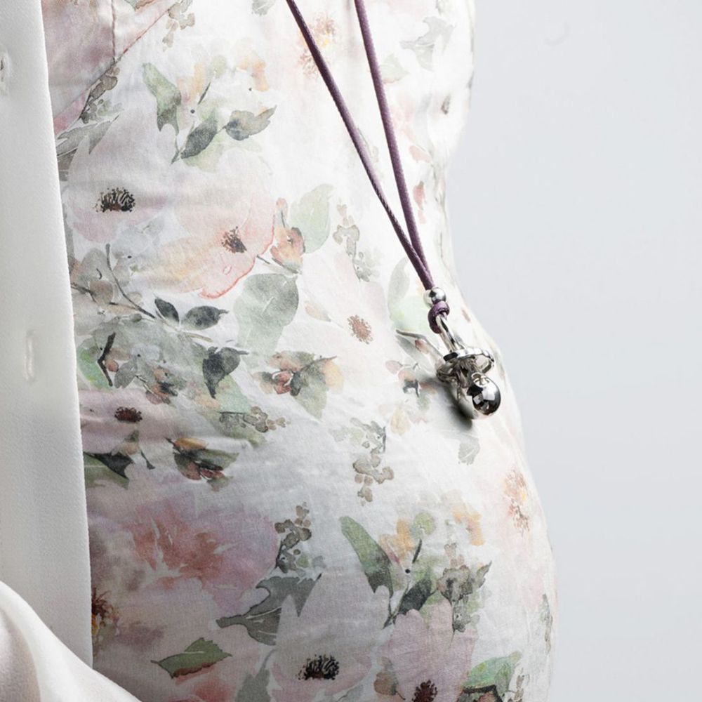Collar Llamada de los Ángeles Chupete con Sonajero SNM001