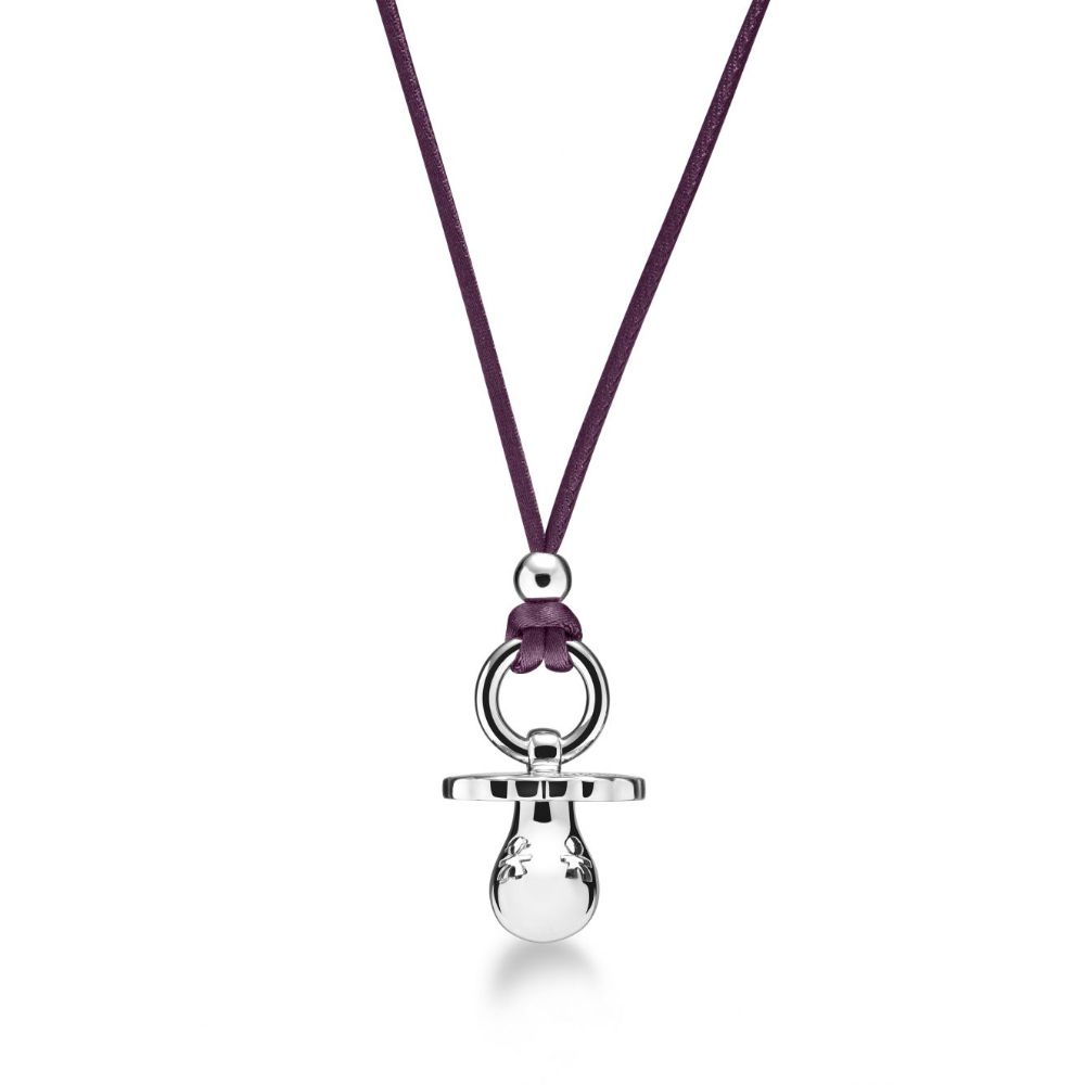 Collar Llamada de los Ángeles Chupete con Sonajero SNM001