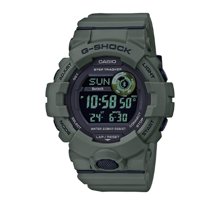 Orologio Uomo G-Squad G-Shock Verde Militare GBD-800UC-3ER