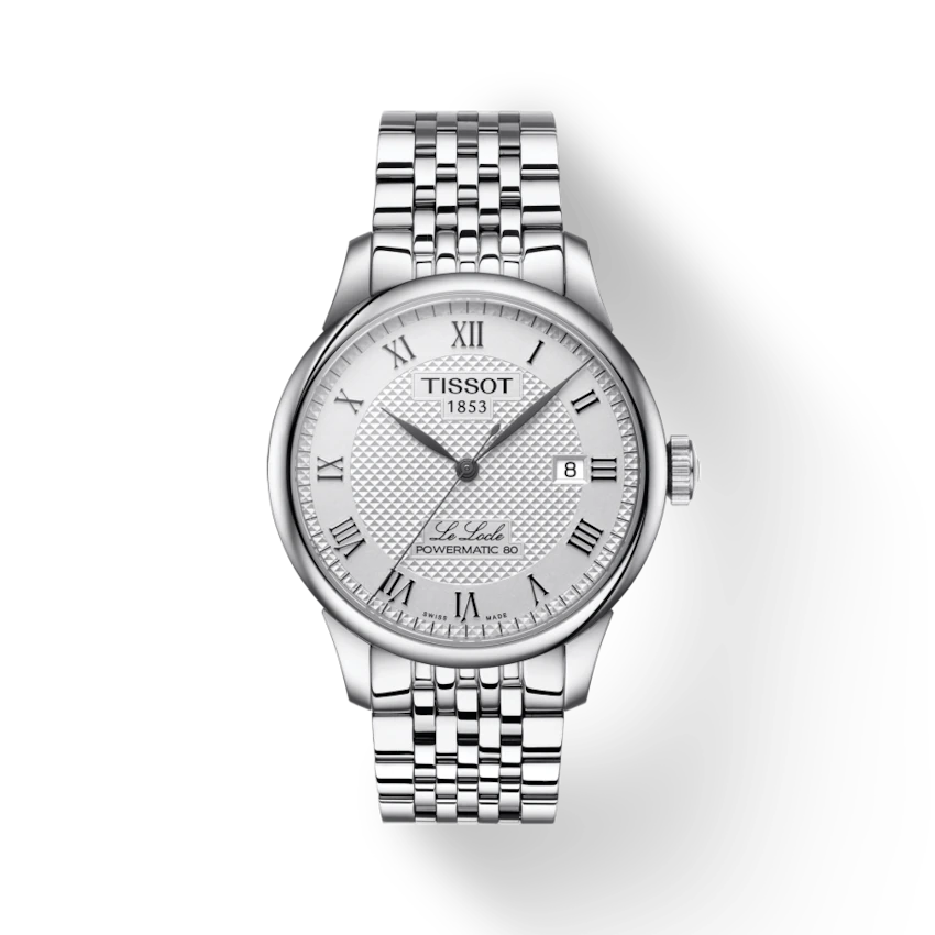 Reloj Le Locle Powermatic Hombre Acero T0064071103300