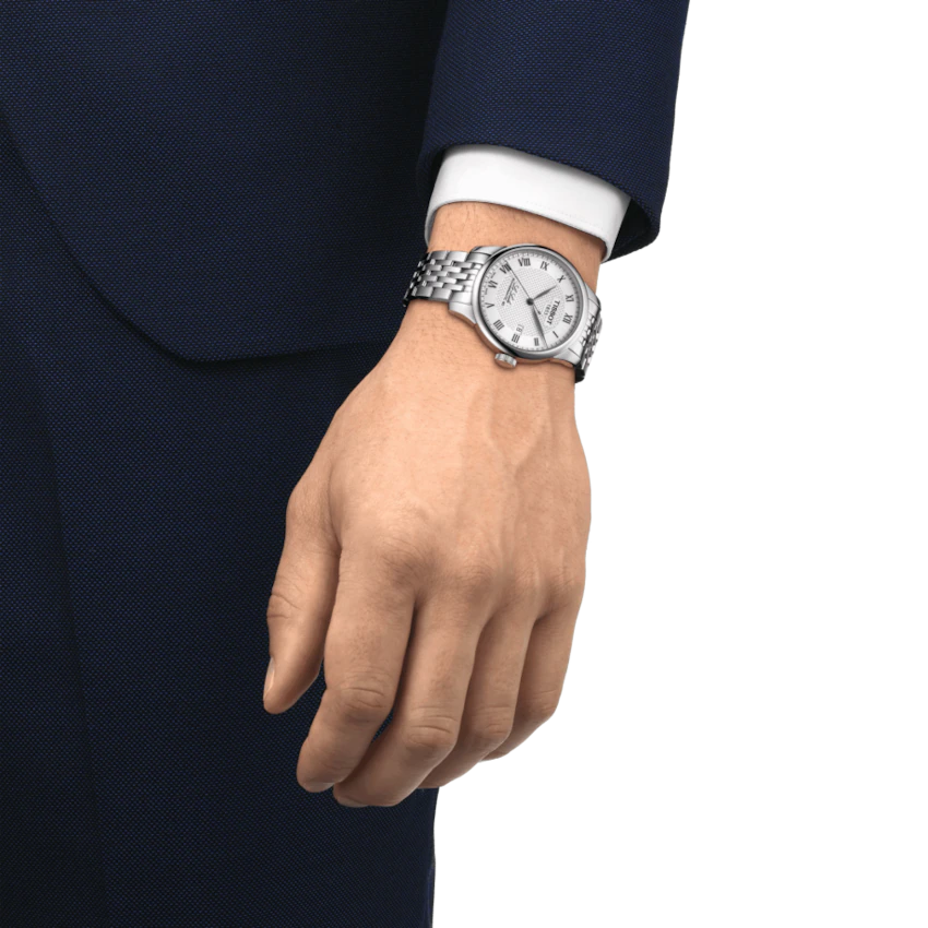 Reloj Le Locle Powermatic Hombre Acero T0064071103300