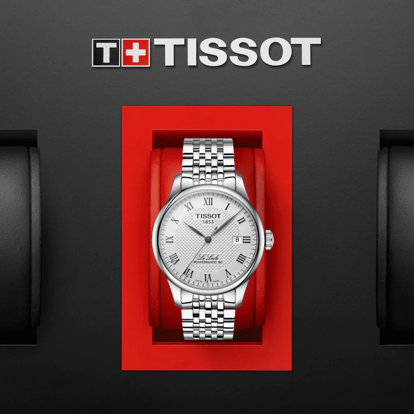 Reloj Le Locle Powermatic Hombre Acero T0064071103300