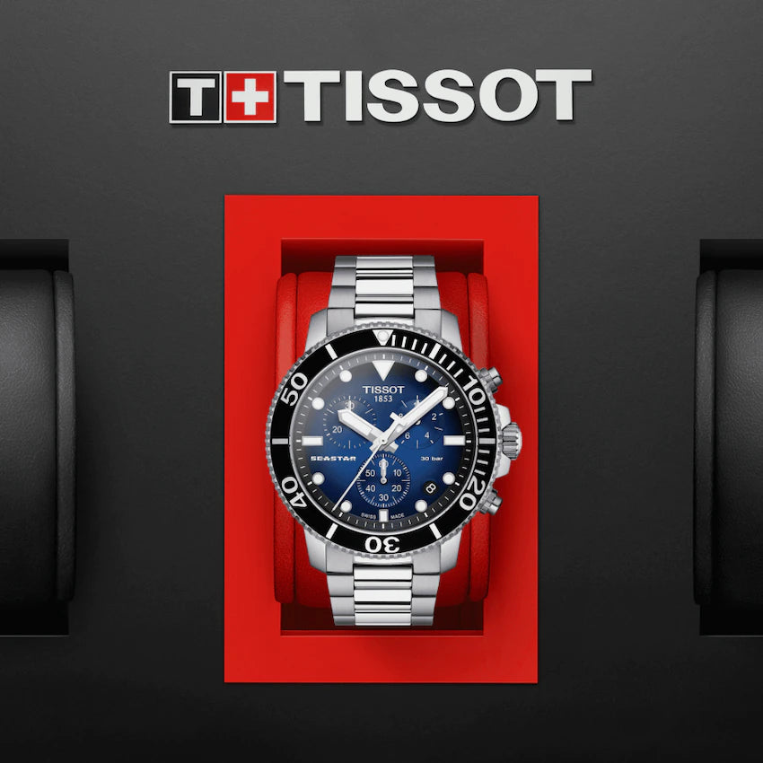 Seastar 1000 Cronógrafo T1204171104101 Watch de Men es