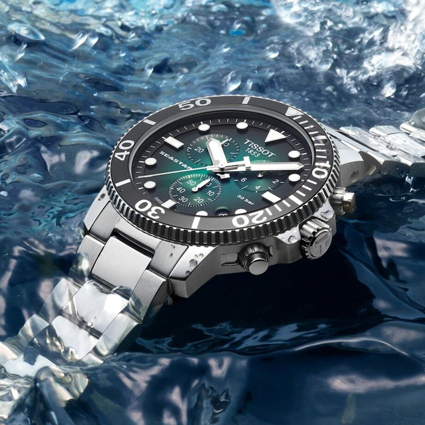 Seastar 1000 Cronógrafo Reloj Hombre T1204171109101