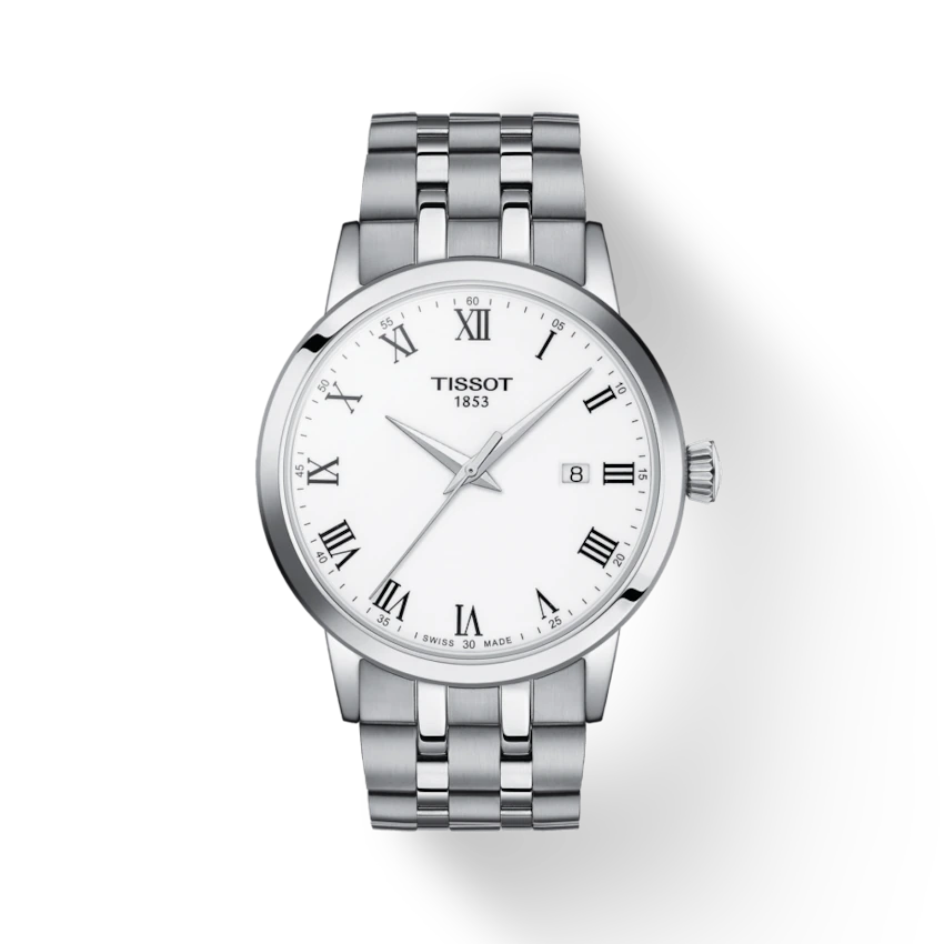 Reloj De Hombre Classic Dream En Acero Y Blanco T1294101101300