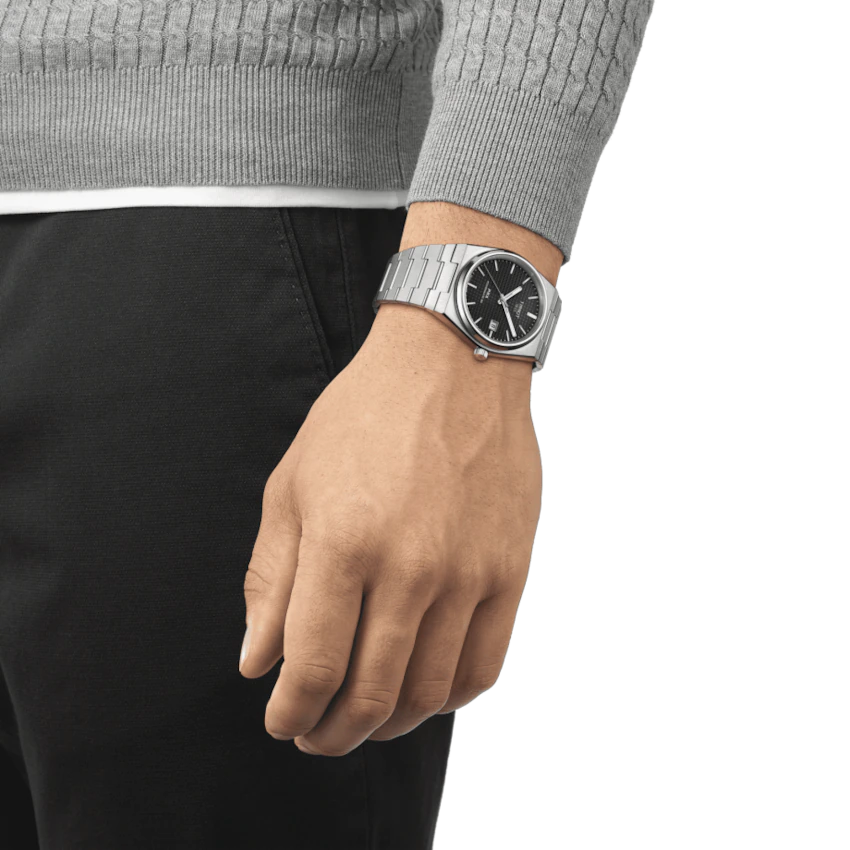 Reloj PRX Powermatic Hombre Acero Y Negro T1374071105100