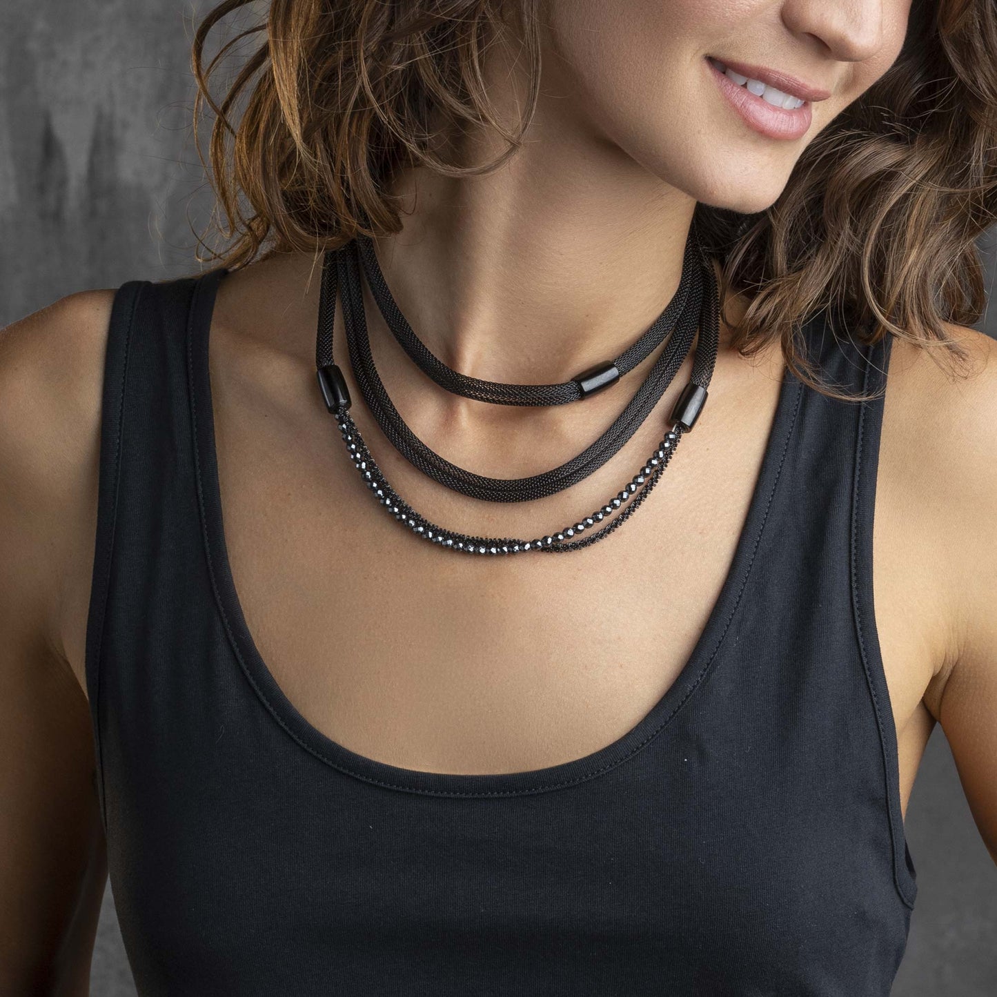 Bracciale Small Stardust Magnetica System Ematite TJ2938