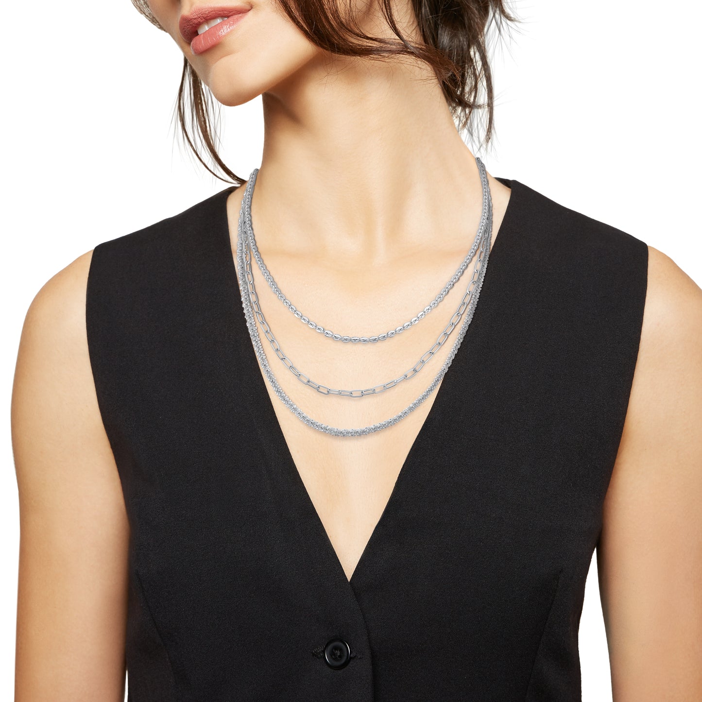 Collana Kaleido in Acciaio TJ3147
