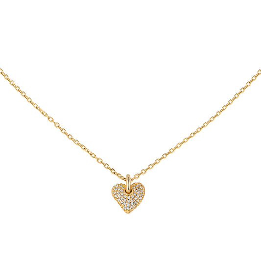 Collana Pendente Cuore Darling Dorato TJ3156
