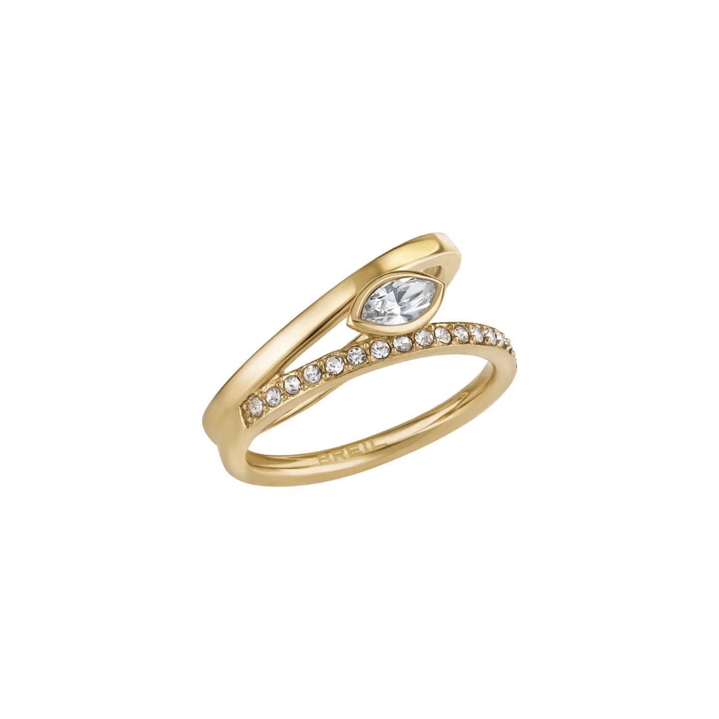 Anello Intersection My Lucky Collection Dorato TJ3191